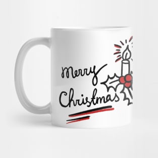 Merry Christmas mistletoe Mug